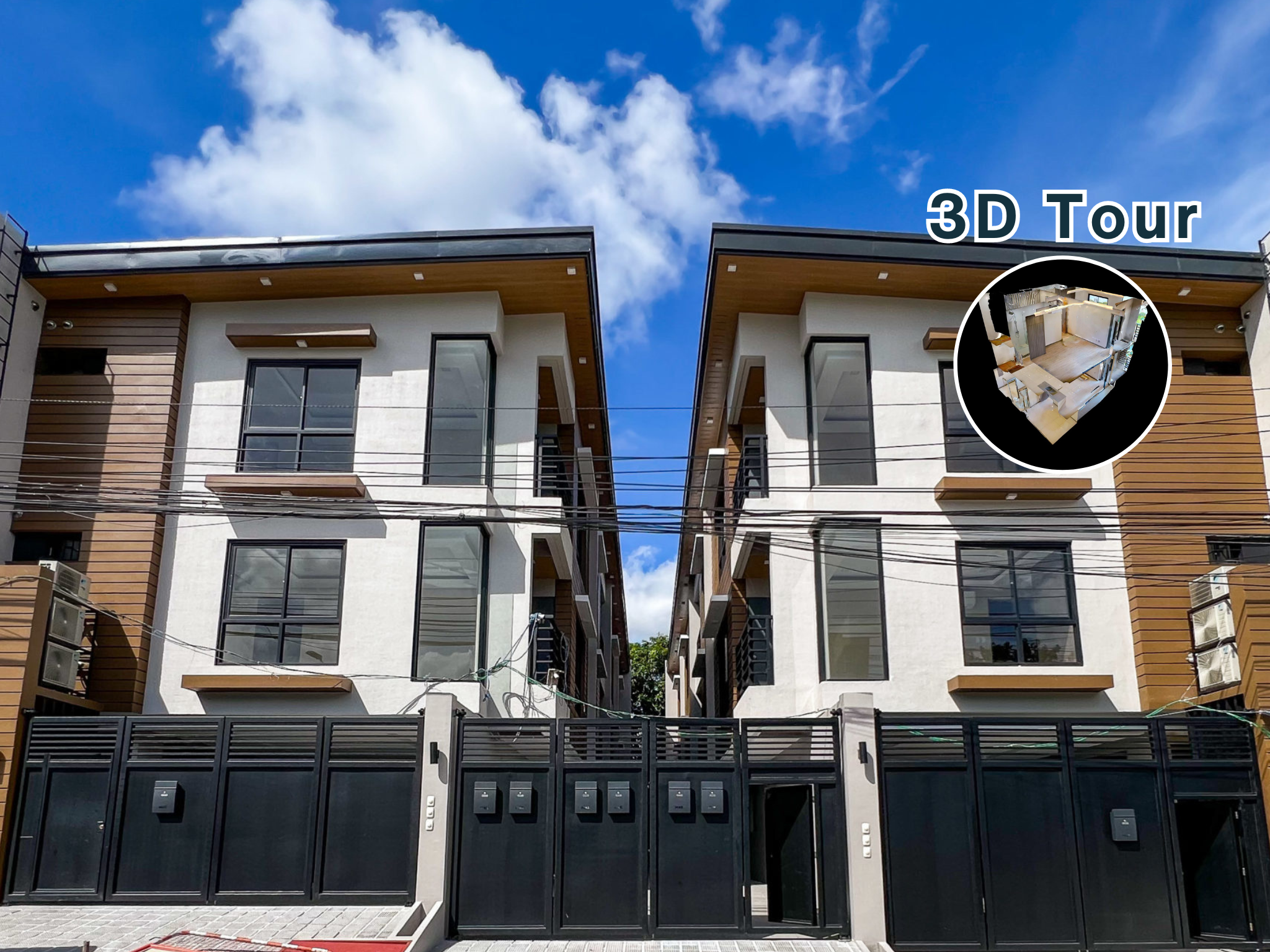 3D Serene 3 Bedroom Townhouse for Sale In Quezon City